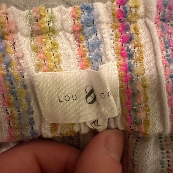 Loft Rainbow Thread Shorts - Picture 3 of 3